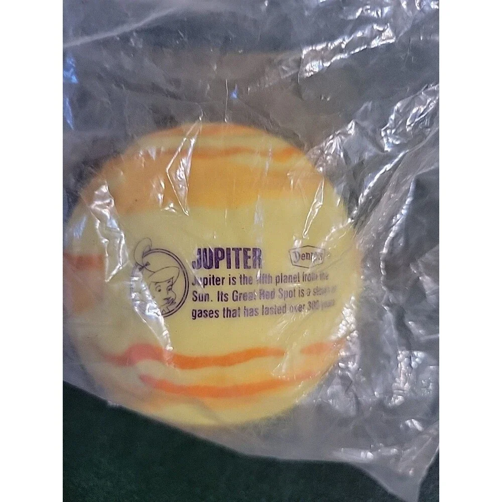Vtg Dennys Jetsons Judy Jupiter Space Planet Ball Happy Meal Toy 1992 Sealed